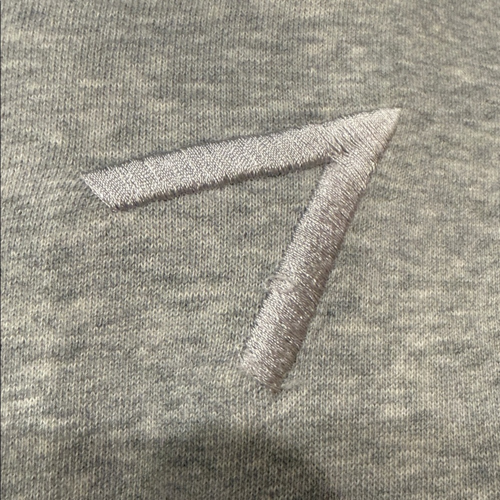 Varley Knoll Gray Melange Crewneck Sweatshirt - Picture 6 of 7